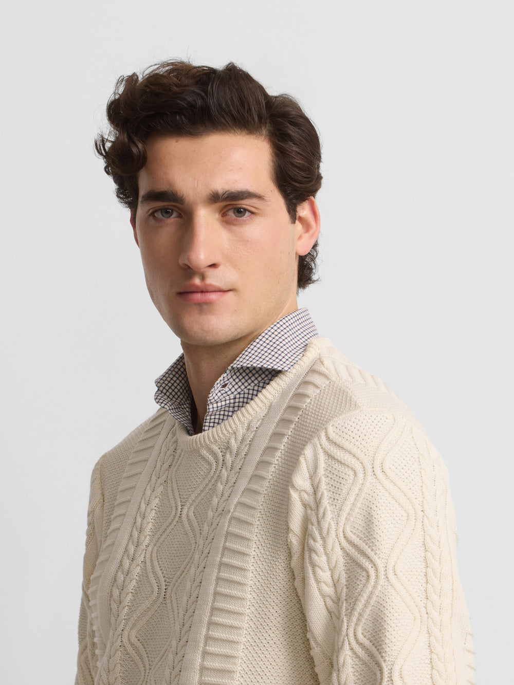 Jersey ochos parche cruise crema