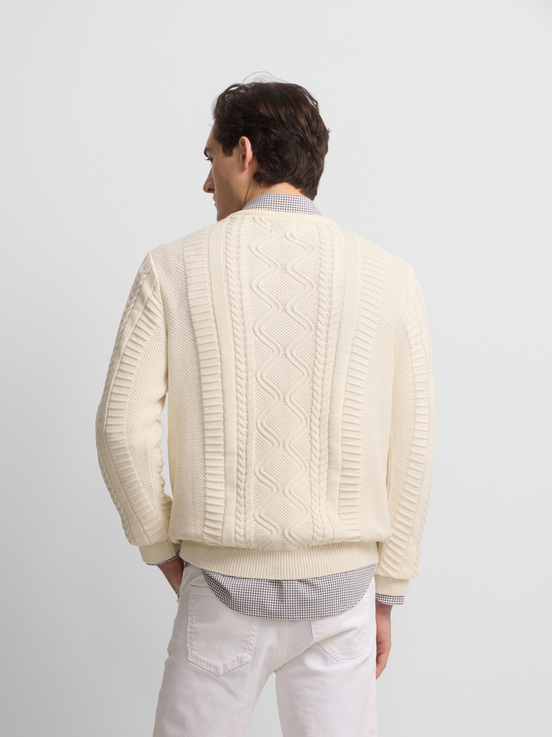 Jersey ochos parche cruise crema