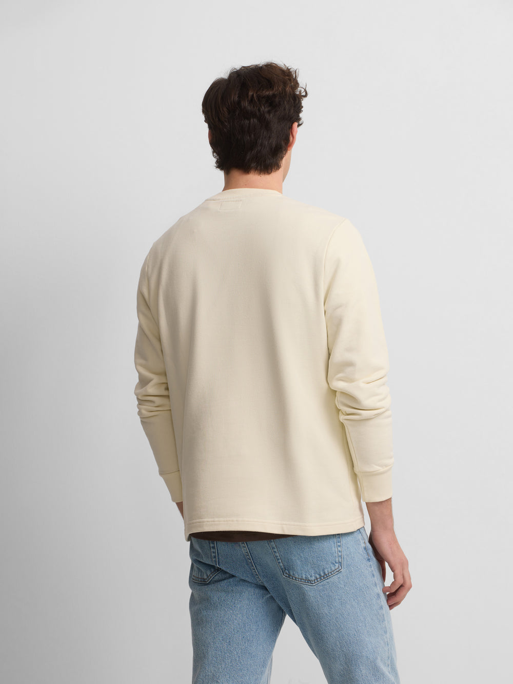Sudadera bolsillo cruise crema