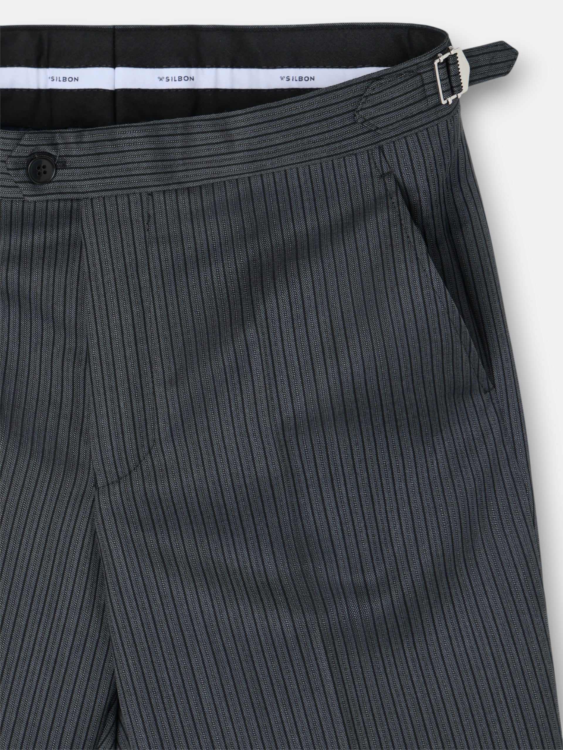 Classic dark stretch chaque trousers