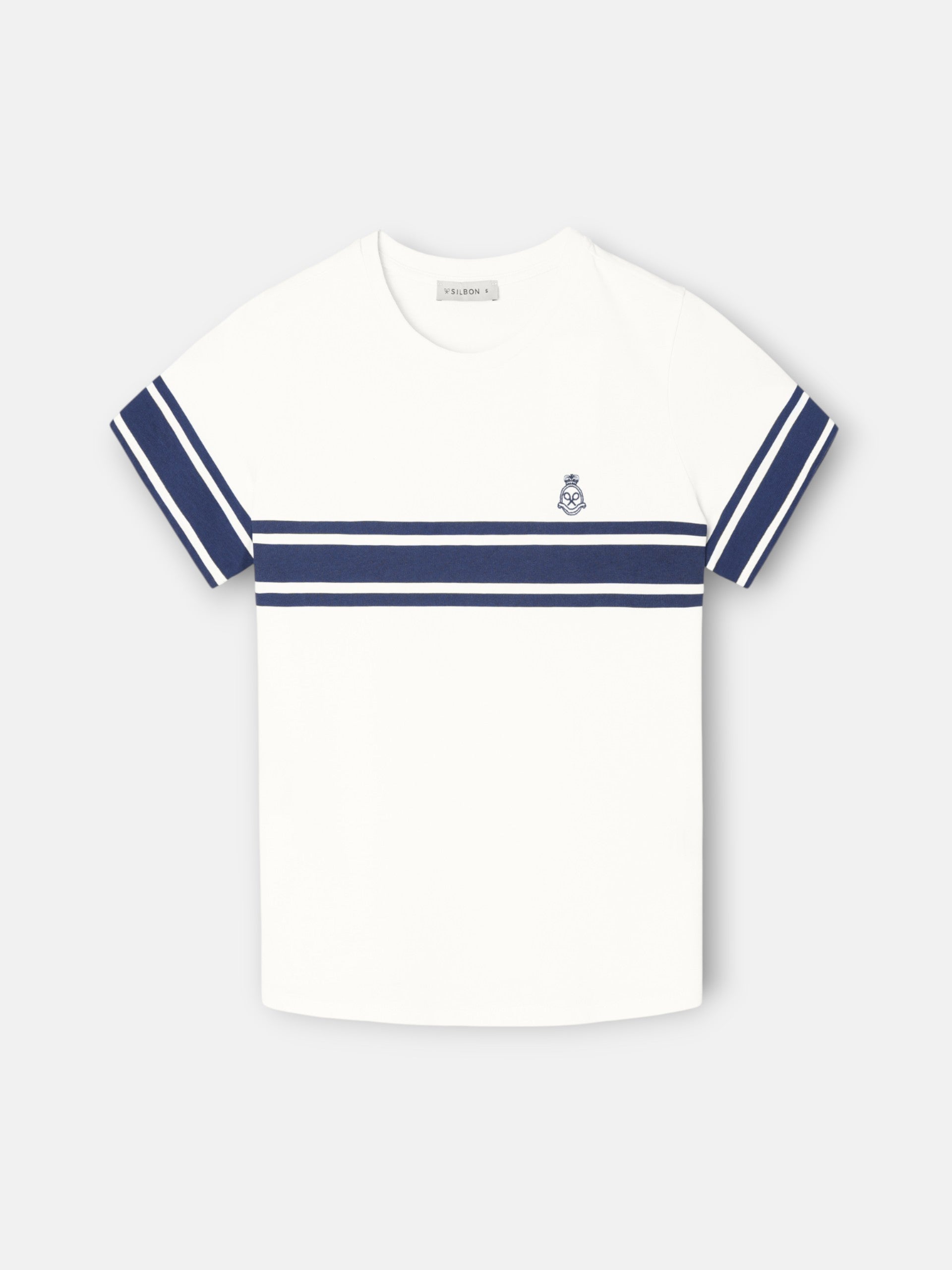Camiseta woman escudo banda azul