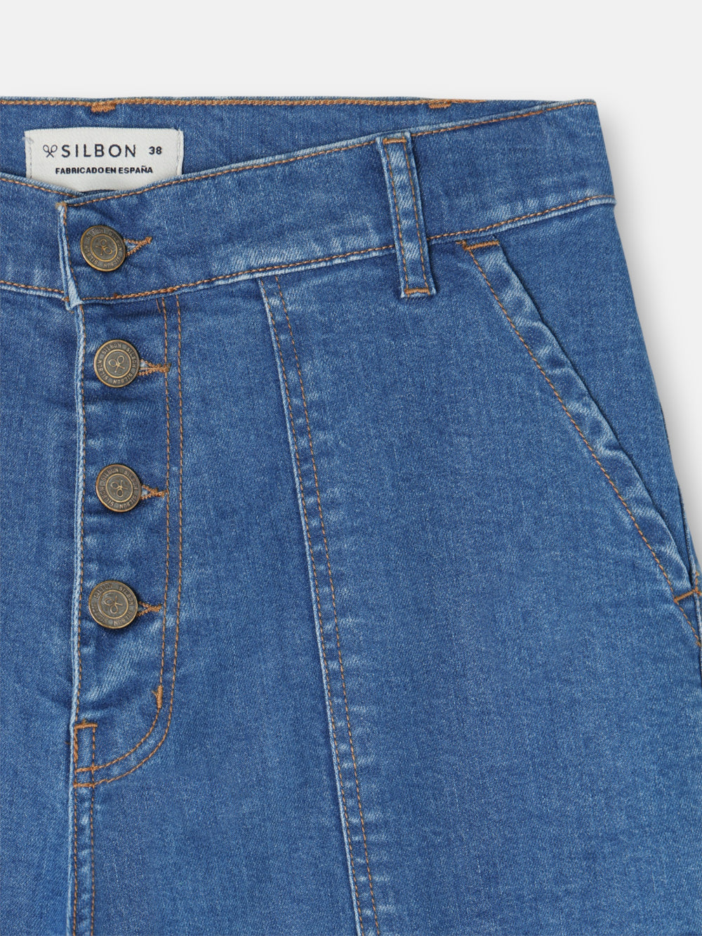 Pantalon cargo en denim
