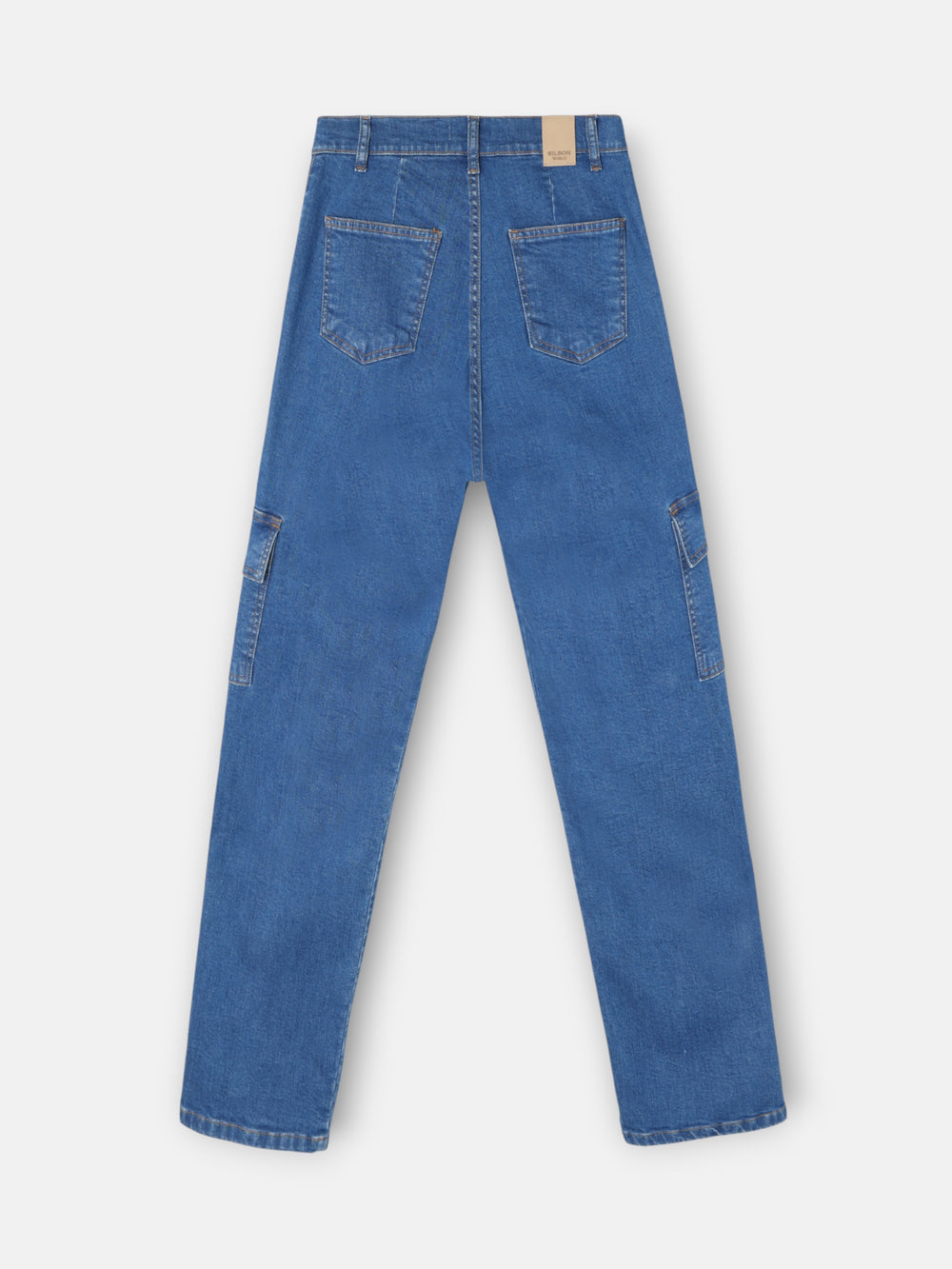 Pantalon cargo en denim