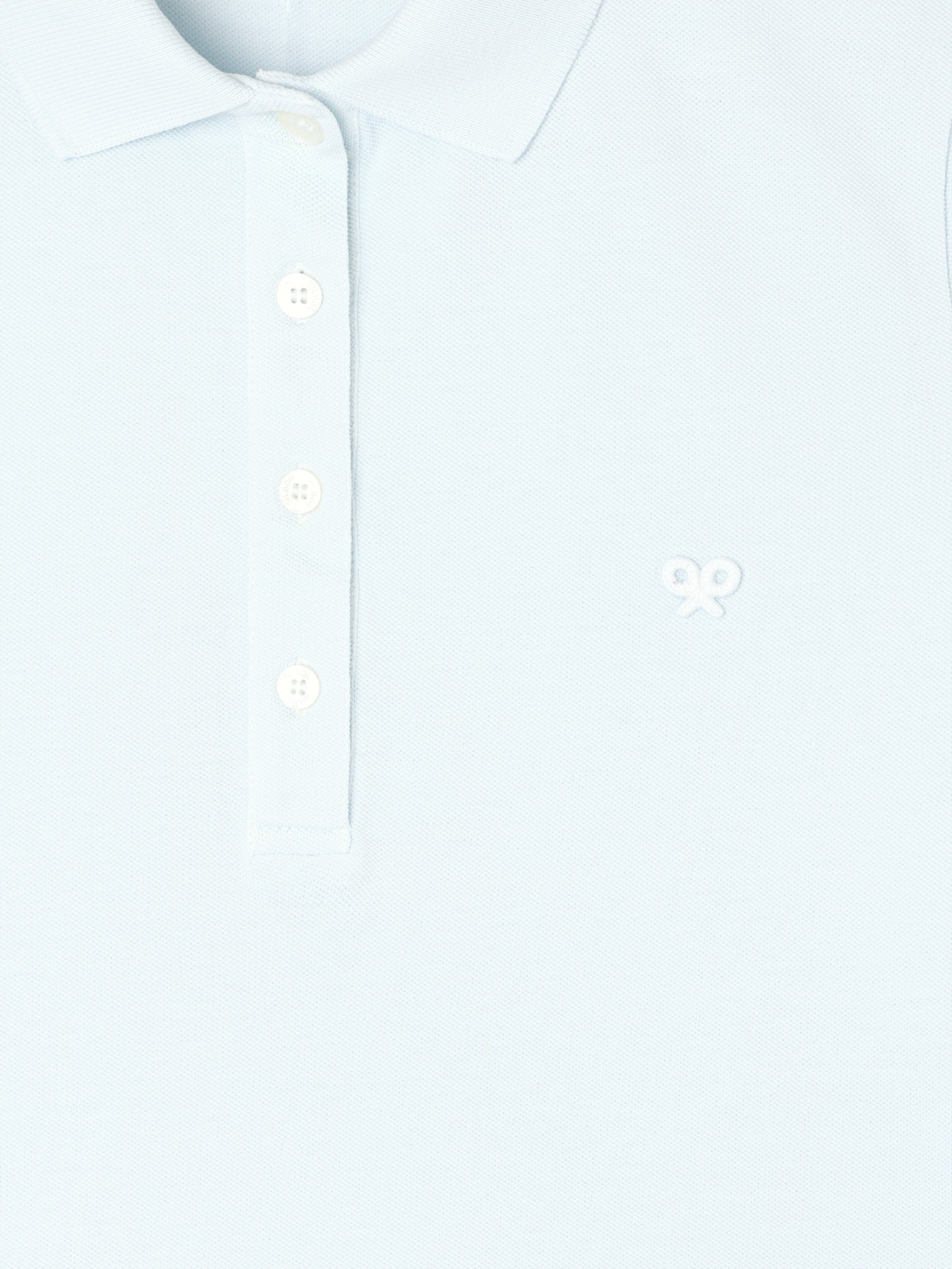 Classic light blue women's polo