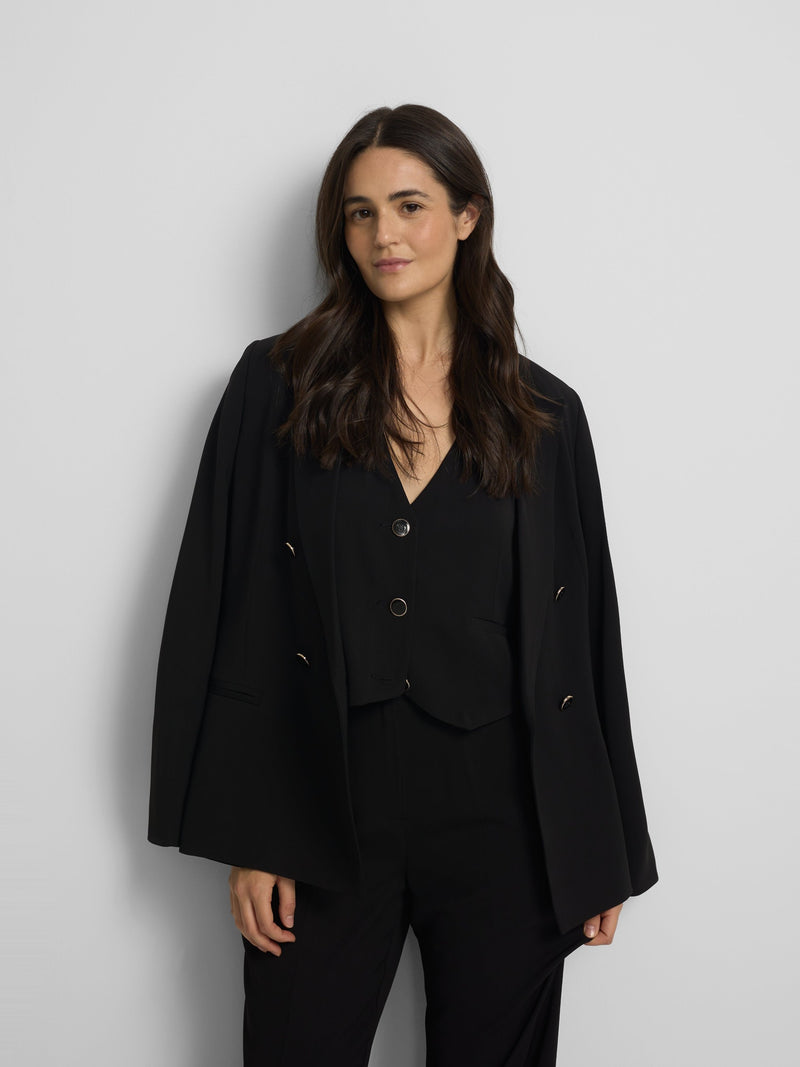 Veste blazer femme classique noire